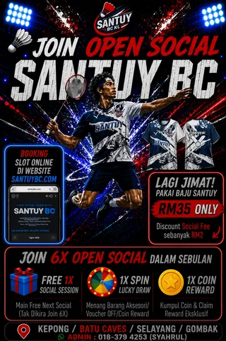 Santuy BC — Join 6X Open Social