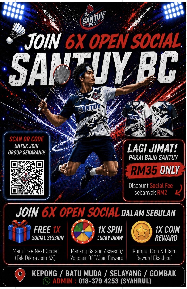 Santuy BC — Join 6X Open Social